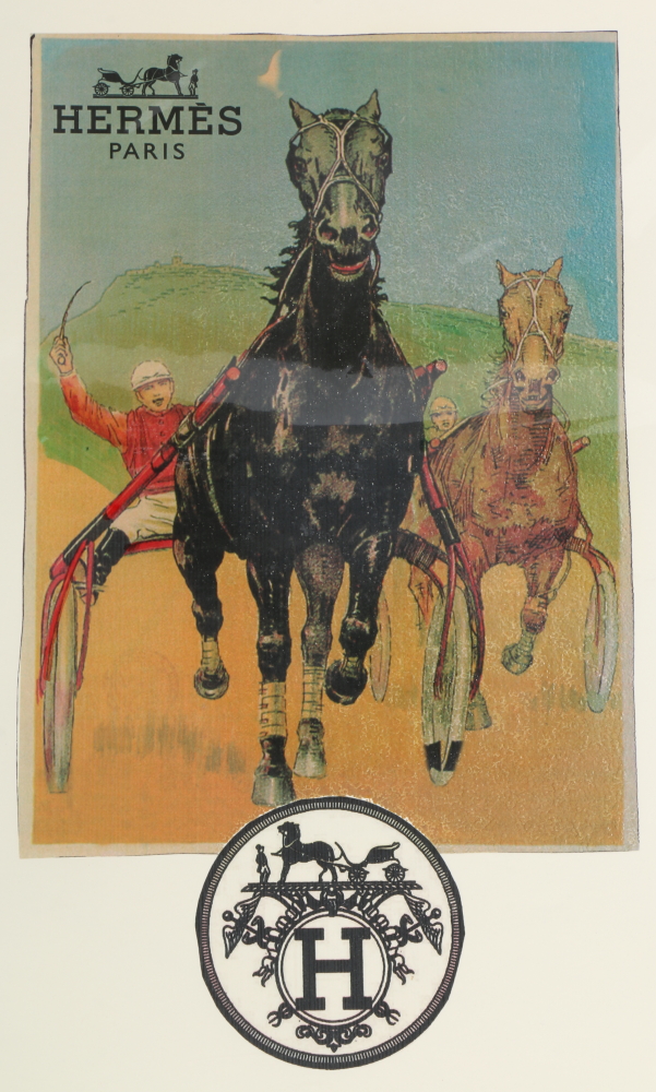 Hermes Fairchild Paris Signed Limited Edition Art Poster