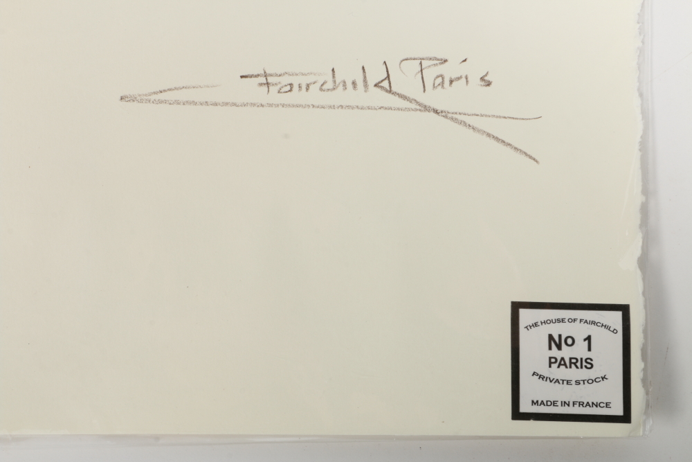 Hermes Fairchild Paris Signed Limited Edition Art Poster