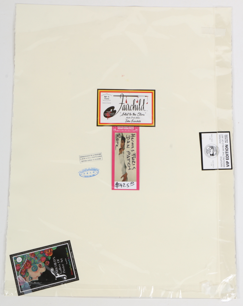 Hermes Fairchild Paris Signed Limited Edition Art Poster