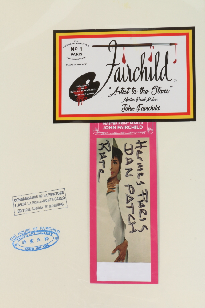 Hermes Fairchild Paris Signed Limited Edition Art Poster