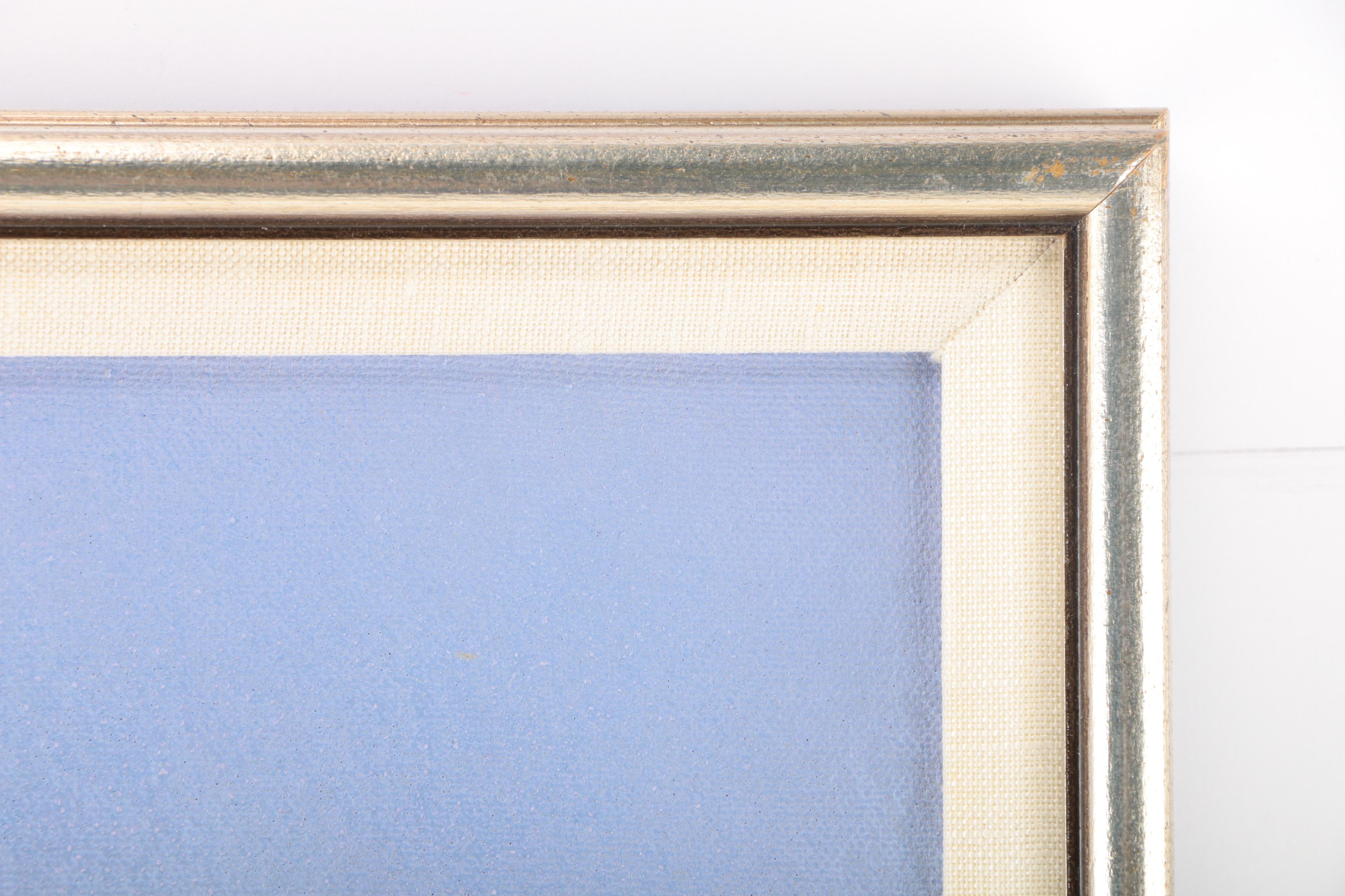 Mark Montague Oil Painting of Sand Dune at the Shore