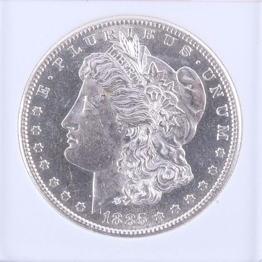 1885-S Morgan Silver Dollar