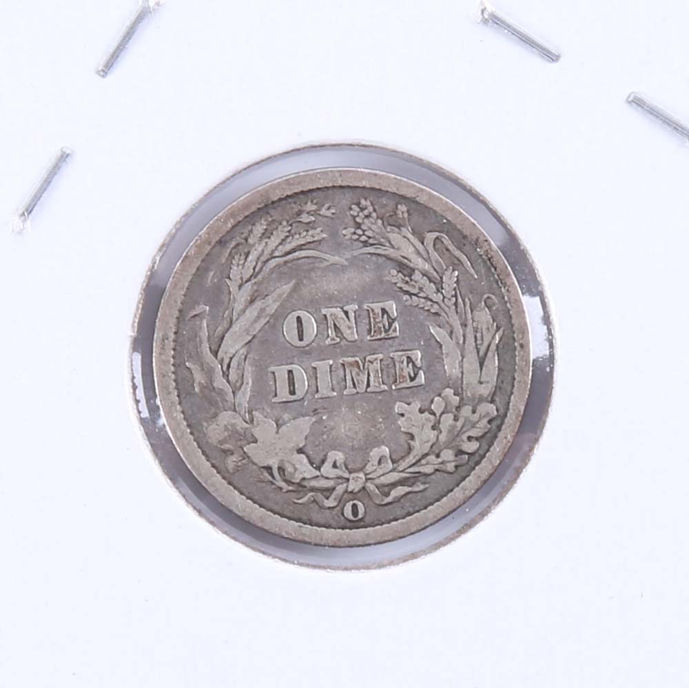 1894-O Barber Silver Dime