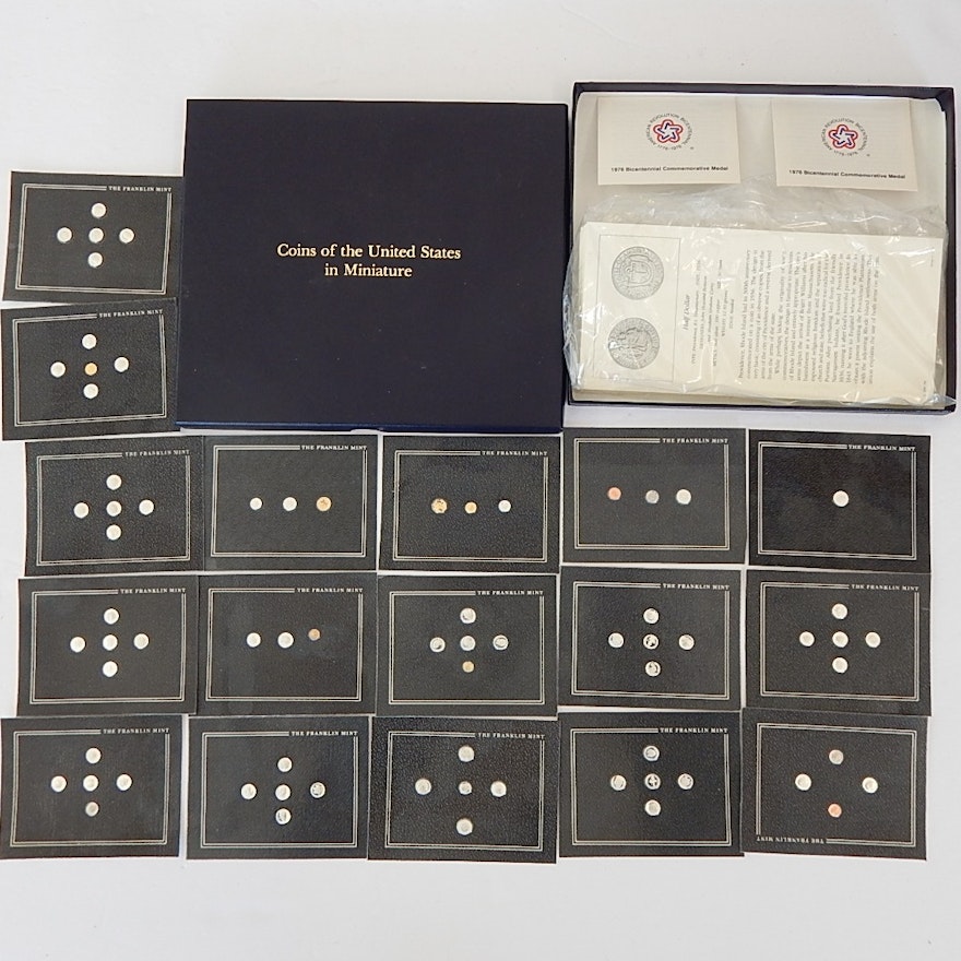Franklin Mint Miniature Coins of the United States