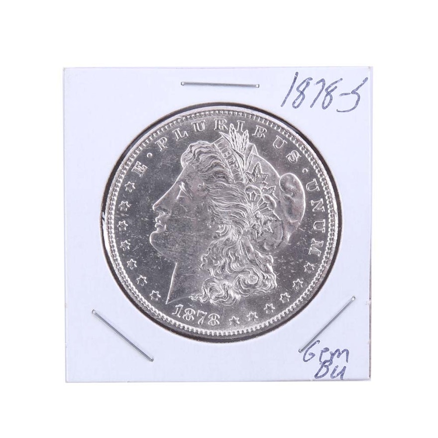 1878-S Morgan Silver Dollar