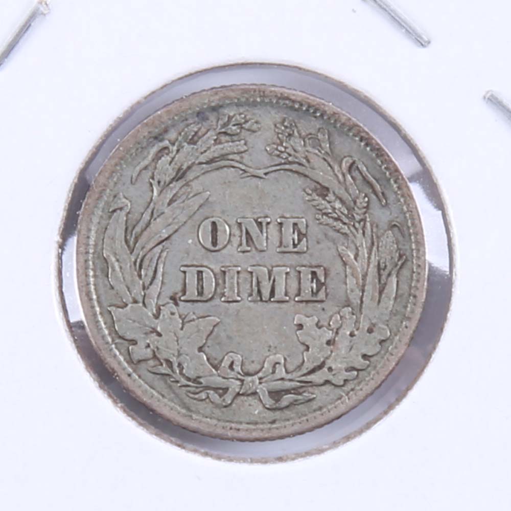 1912 Barber Silver Dime
