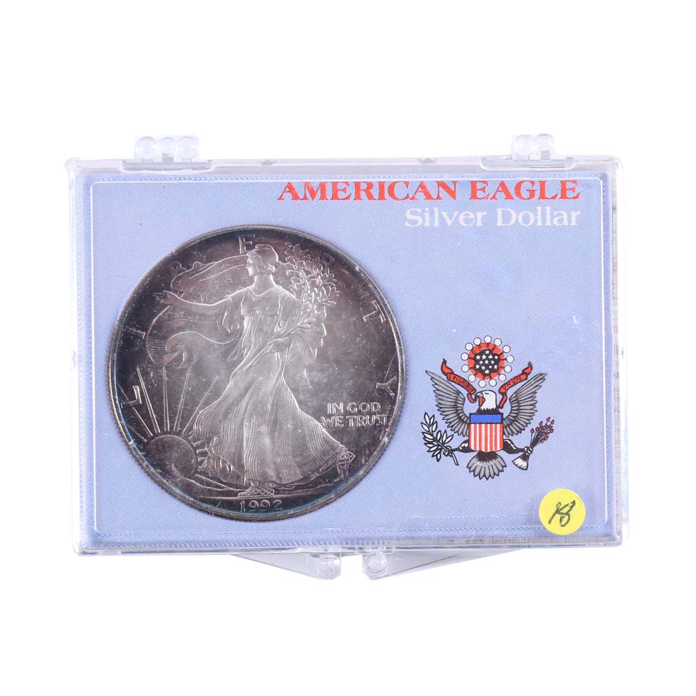 1992 American Eagle Silver Dollar