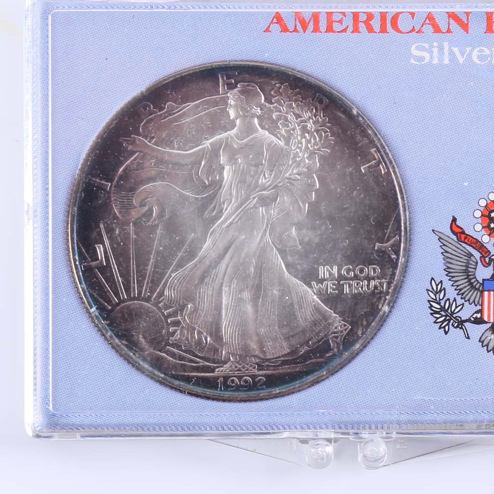 1992 American Eagle Silver Dollar