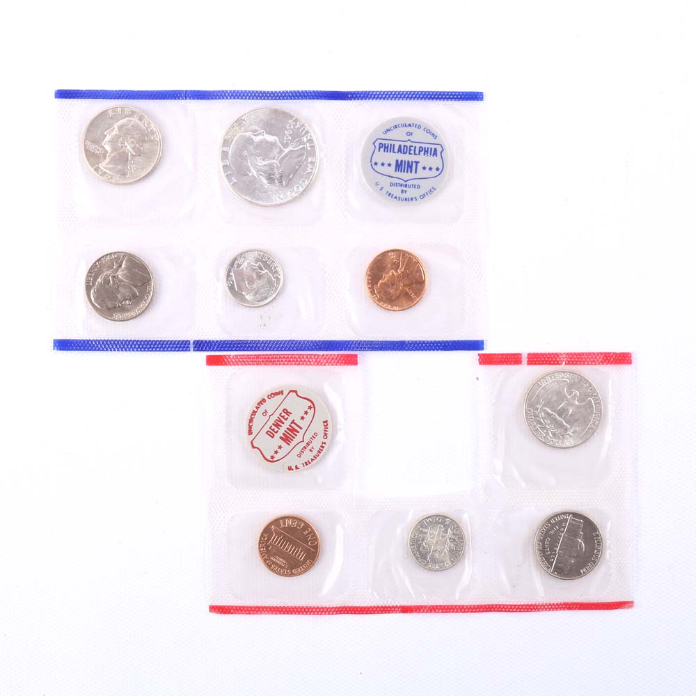 1960 (P and D) Partial US Mint Set