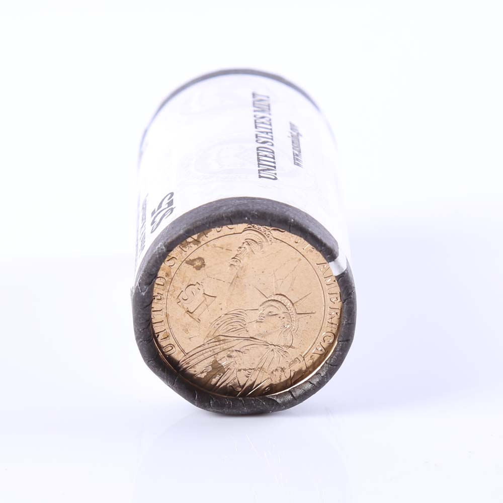 One Roll Uncirculated Presidential Kennedy $1 Coins