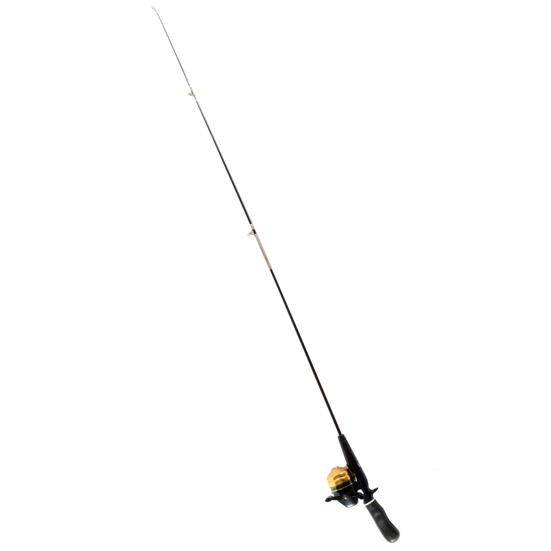 Two-Piece Fishing Rod with Reel