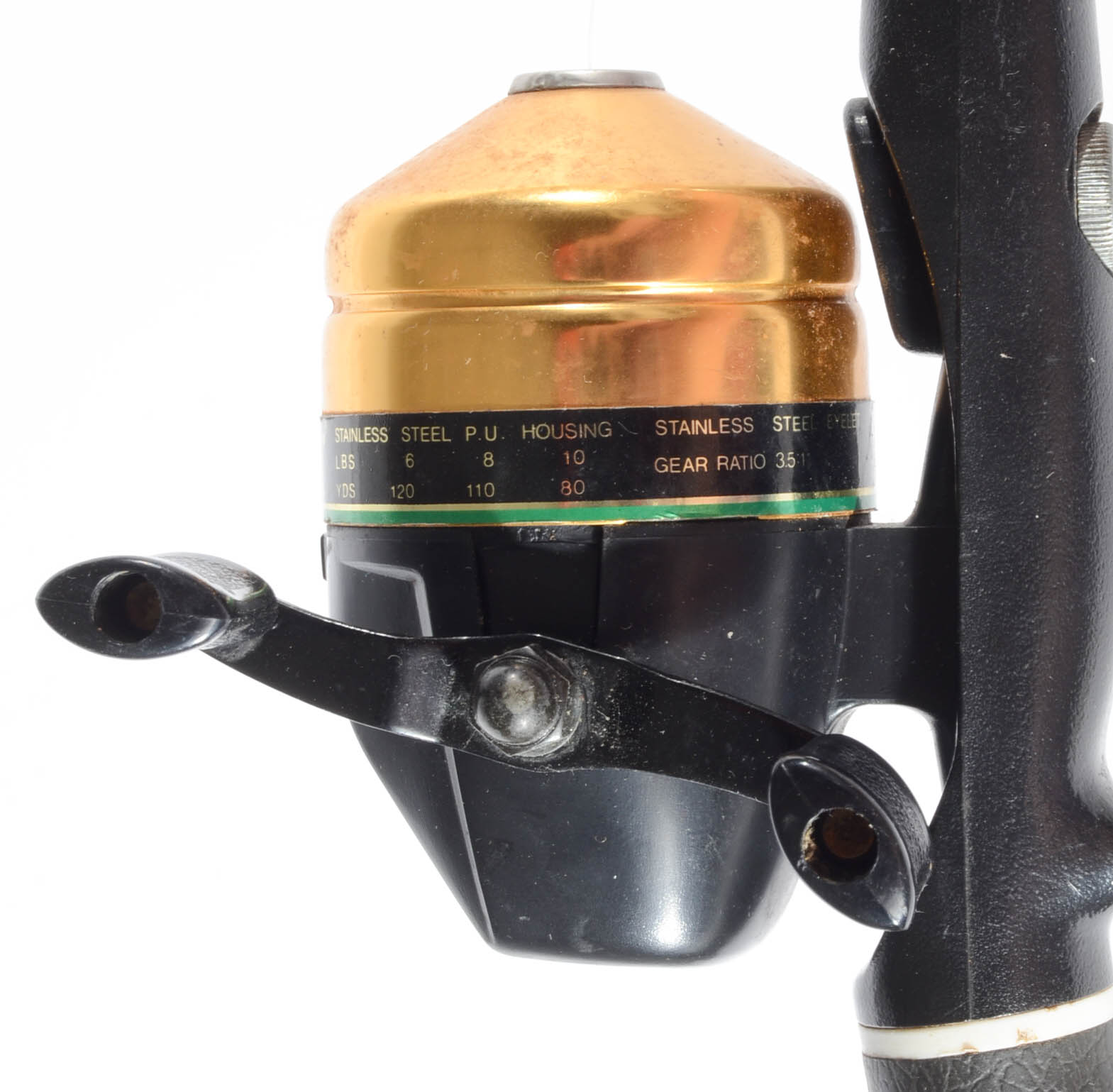 Two-Piece Fishing Rod with Reel