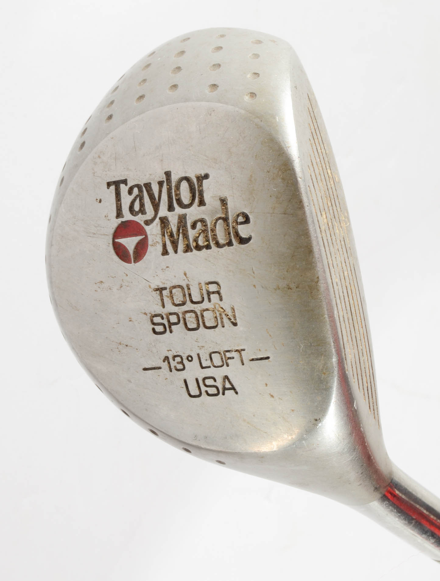 Red and Black Golf Bag with Clubs