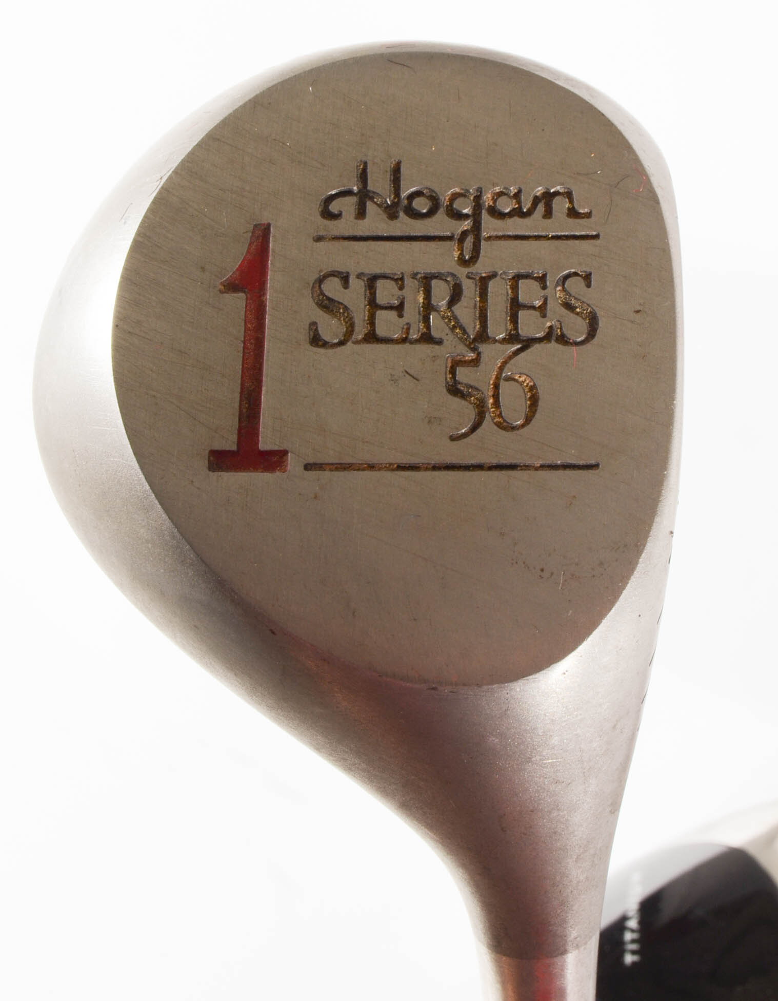 Red and Black Golf Bag with Clubs