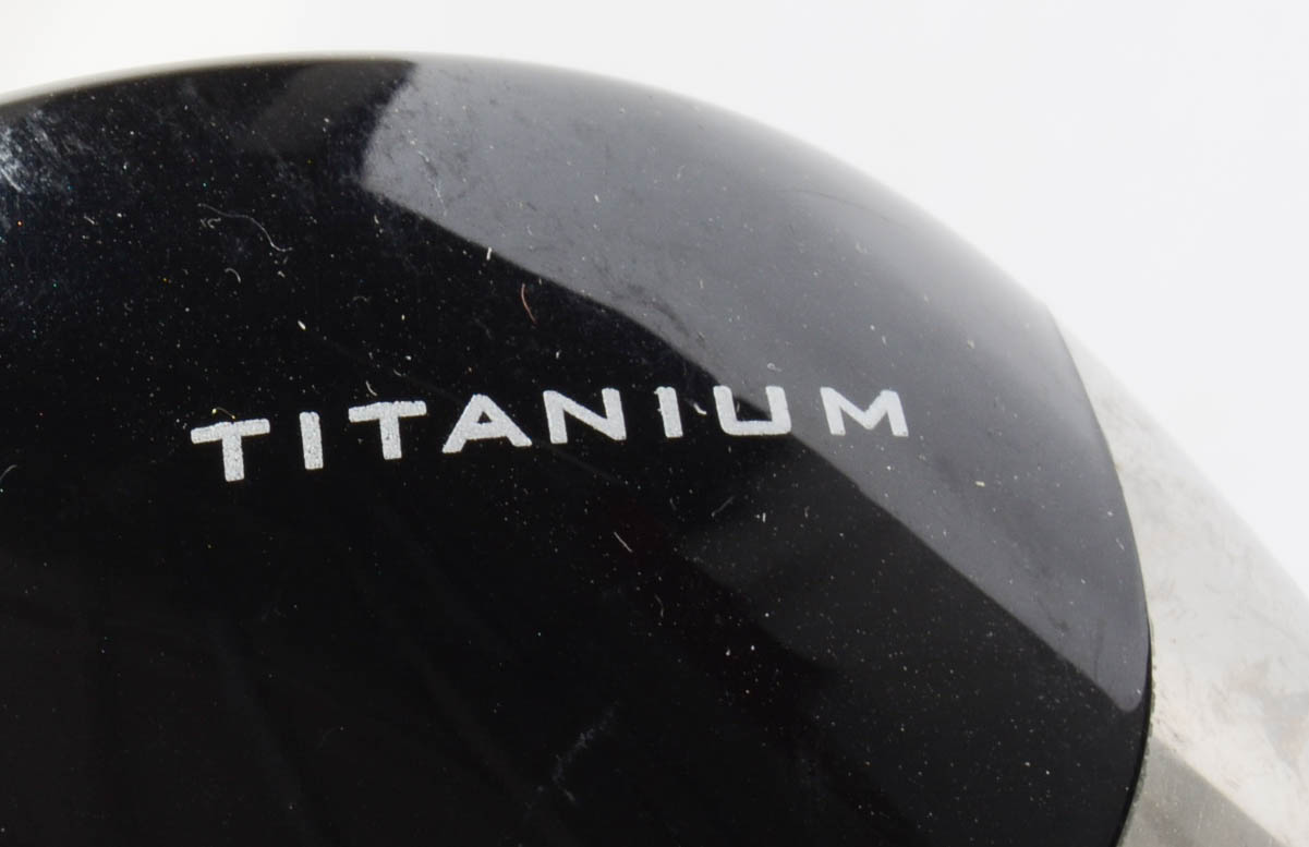 Red and Black Golf Bag with Clubs