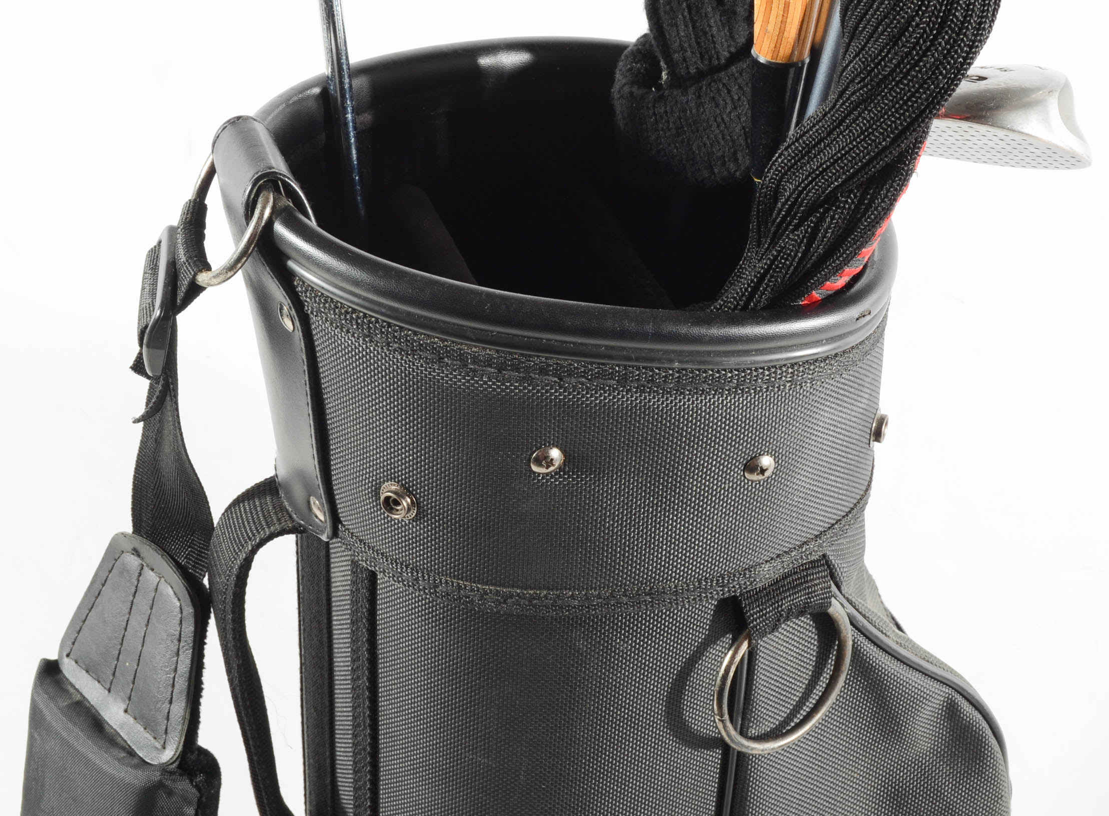 Golf Clubs, Balls, Tees, Bag