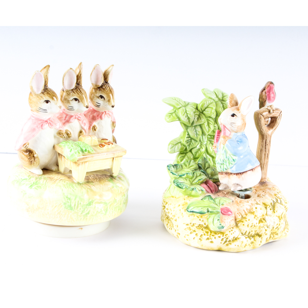 Beatrix Potter Music Boxes