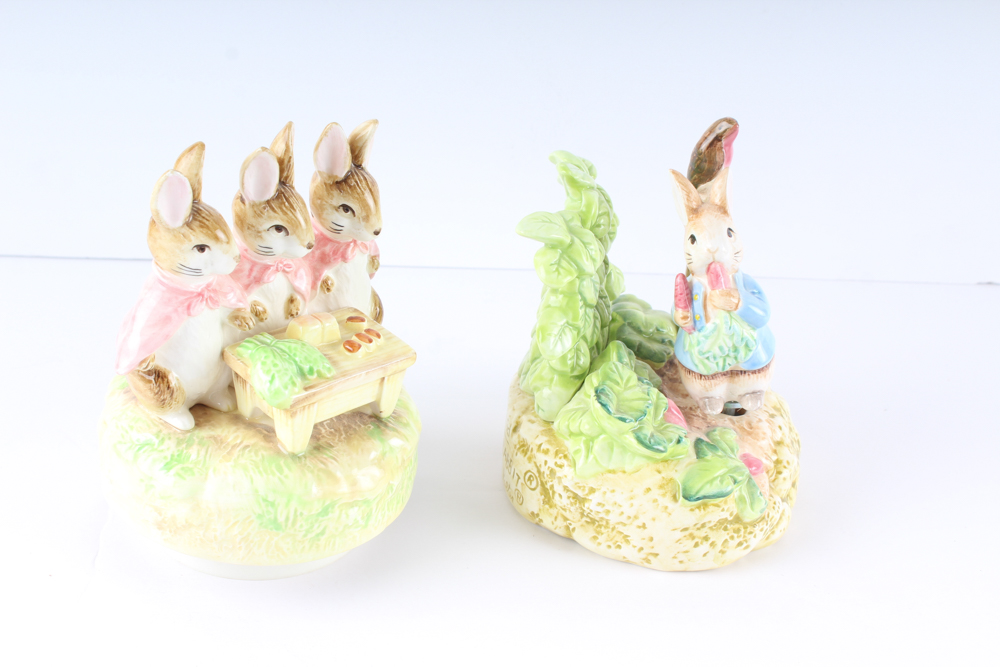 Beatrix Potter Music Boxes