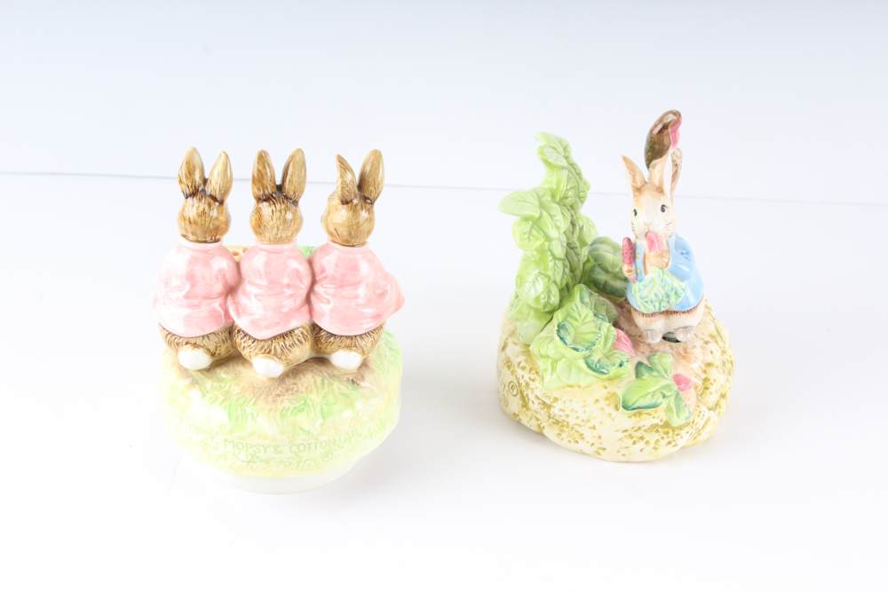Beatrix Potter Music Boxes