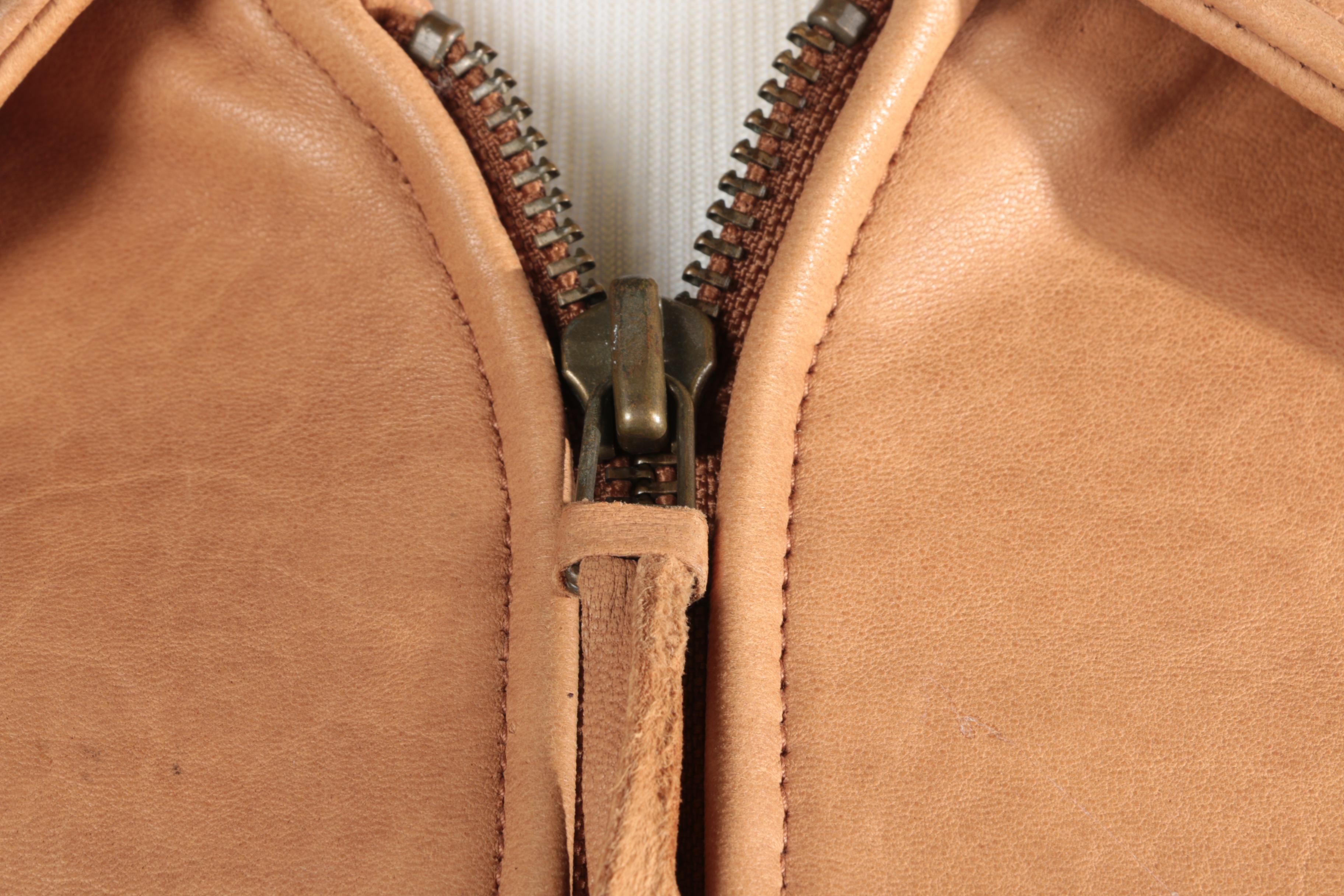 Men's Madison Creek Outfitters Tan Leather Jacket