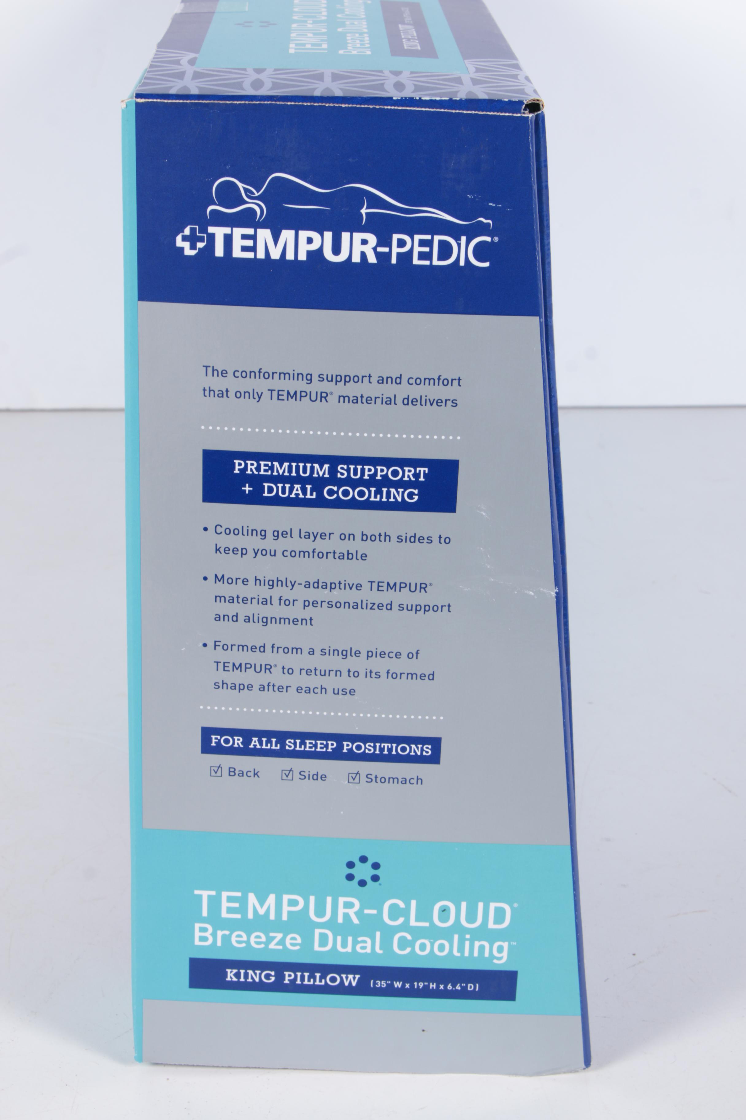 Tempur-Pedic Breeze Dual Cooling King Pillow