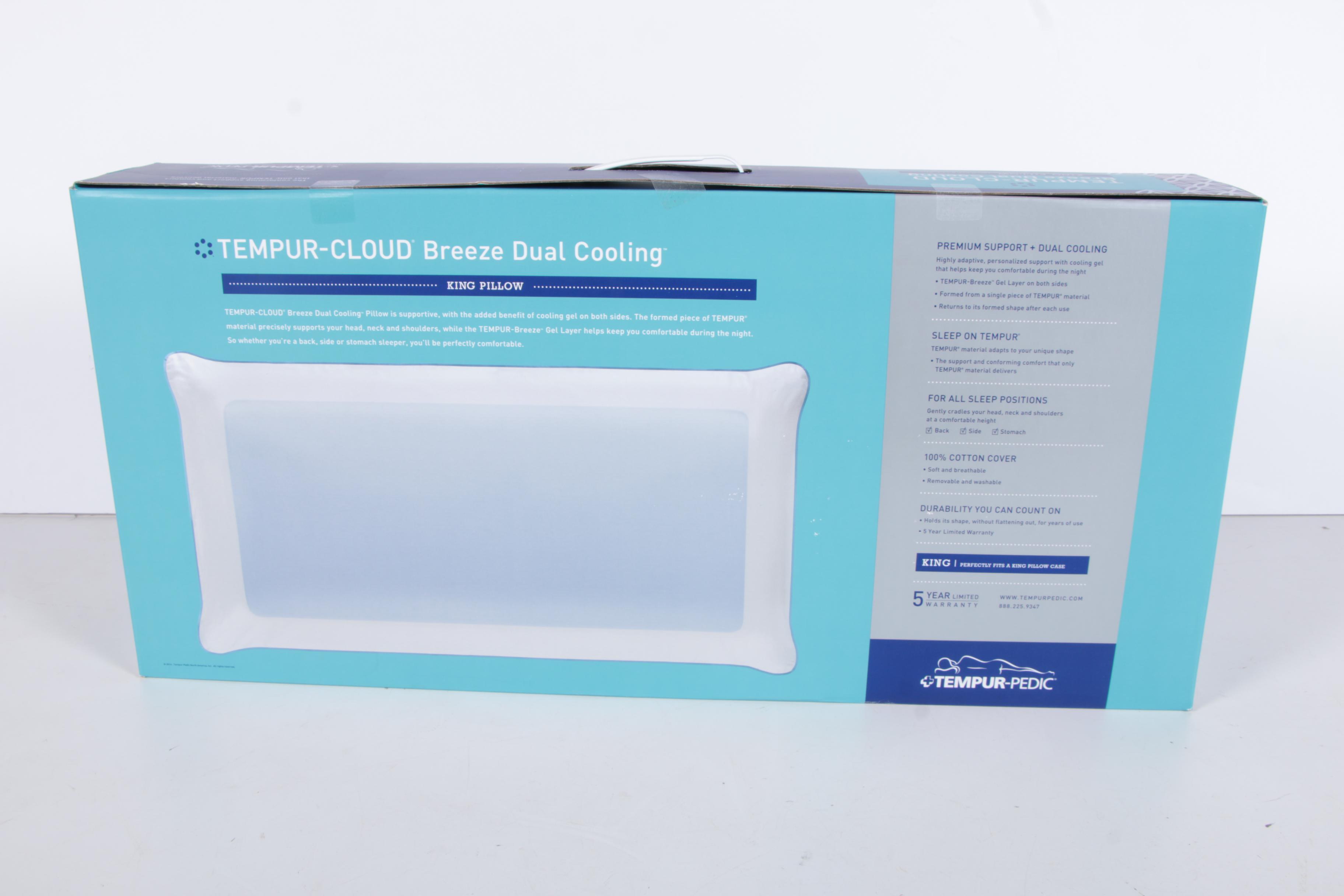Tempur-Pedic Breeze Dual Cooling King Pillow