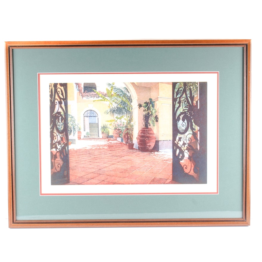 Bamoge Limited Edition Lithograph "Positano"