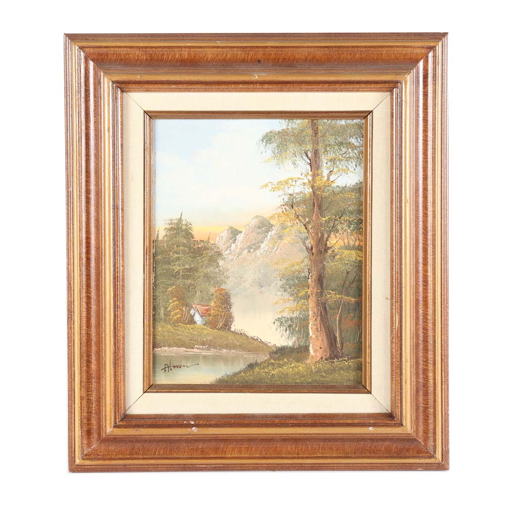 Vintage Oil Paintings on Canvas