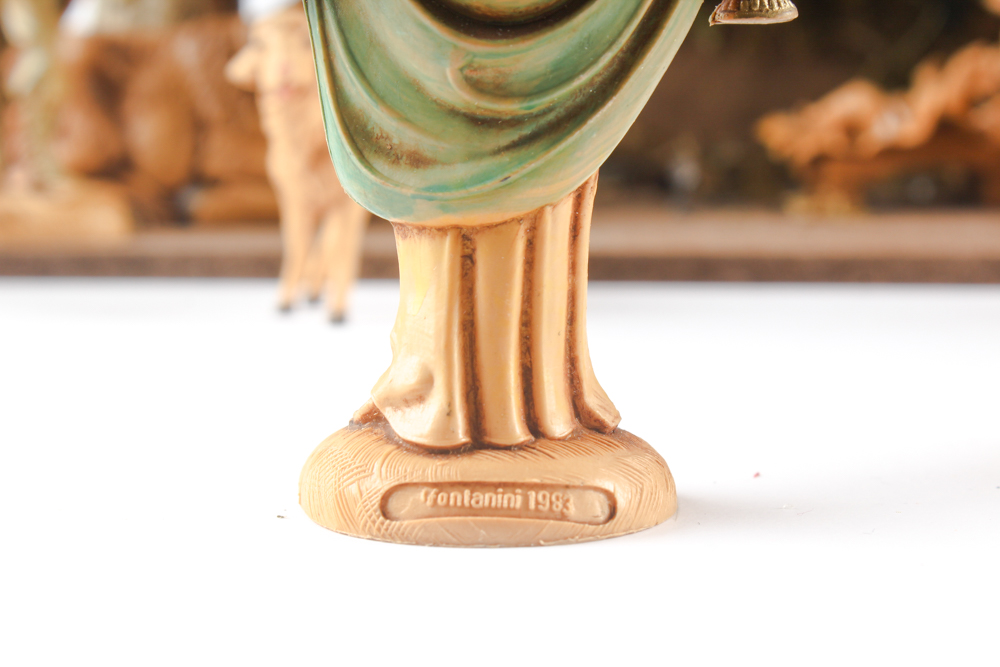 1983 Vintage Italian Fontanini Nativity Set