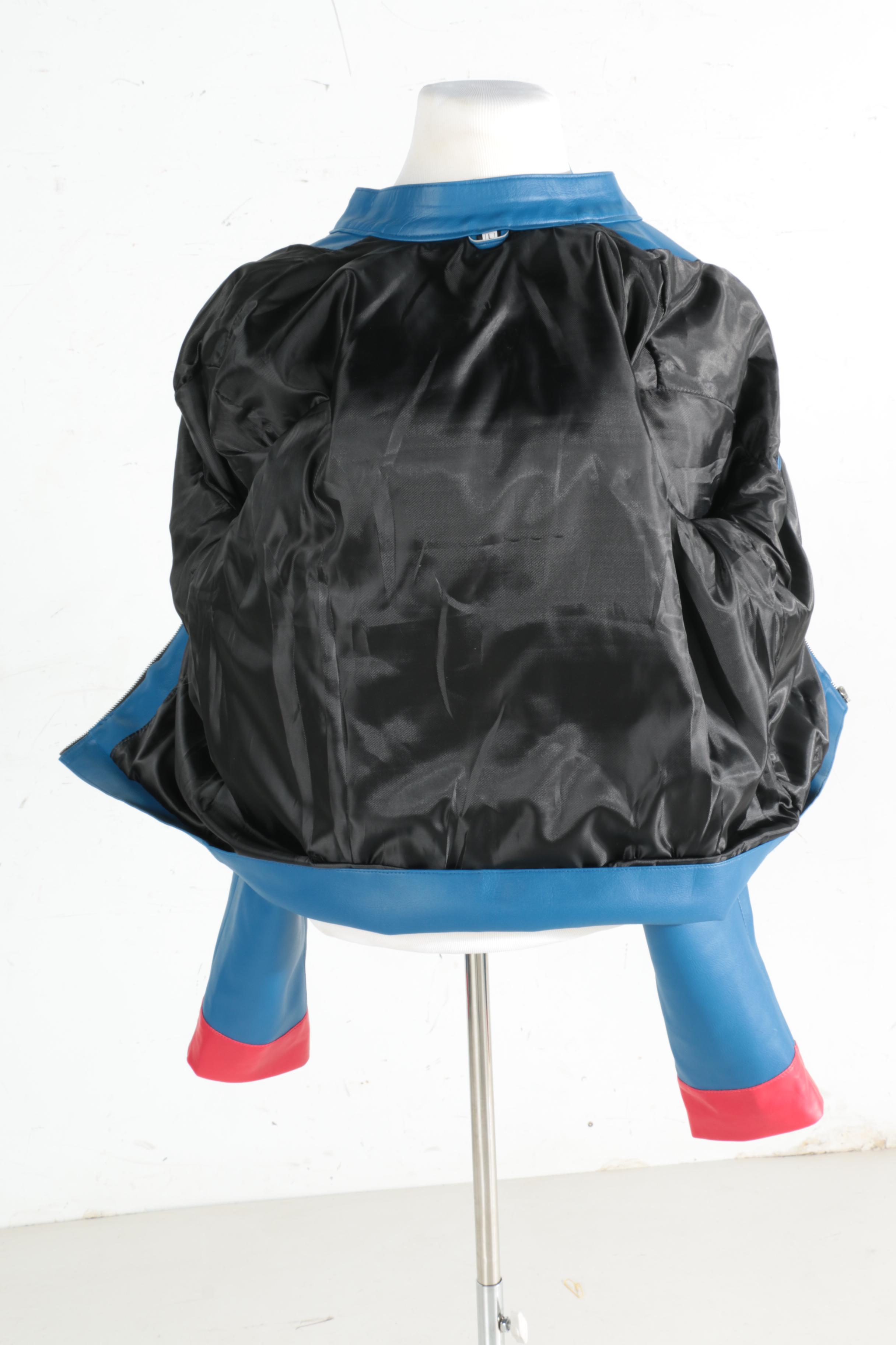 Men's Faux Leather Captain America Jacket