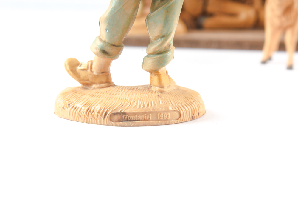 1983 Vintage Italian Fontanini Nativity Set