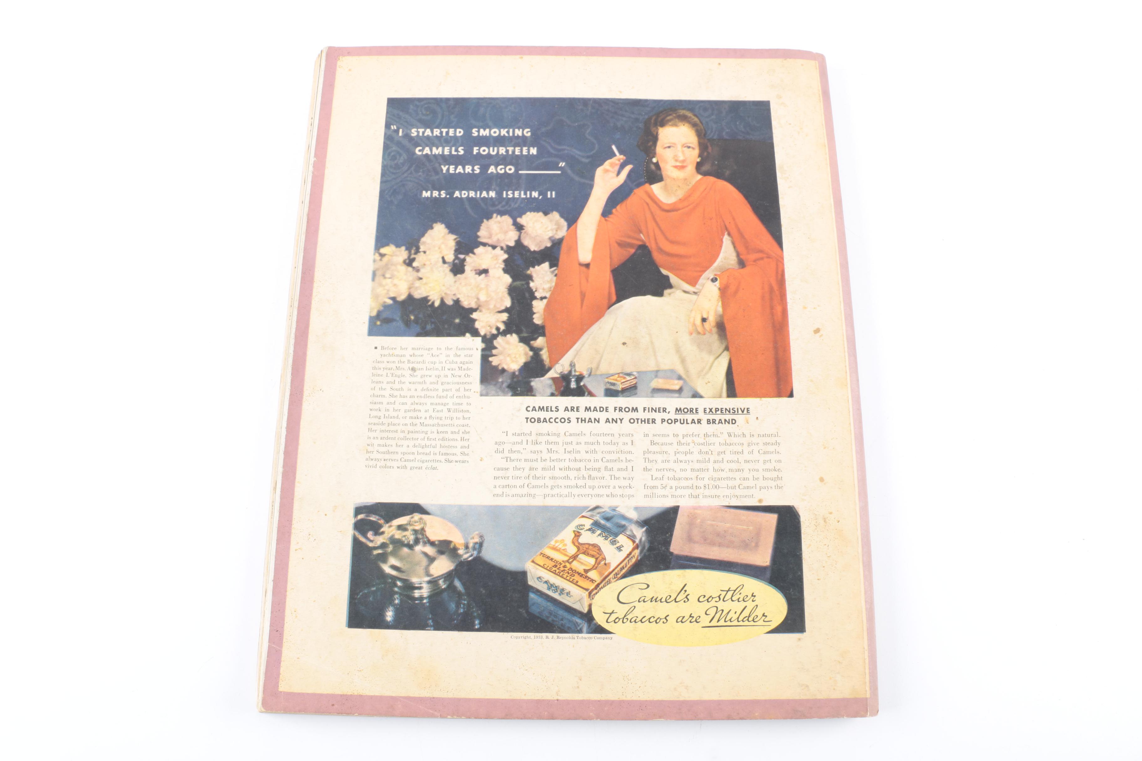 Vintage 1933 "Fortune" Magazine