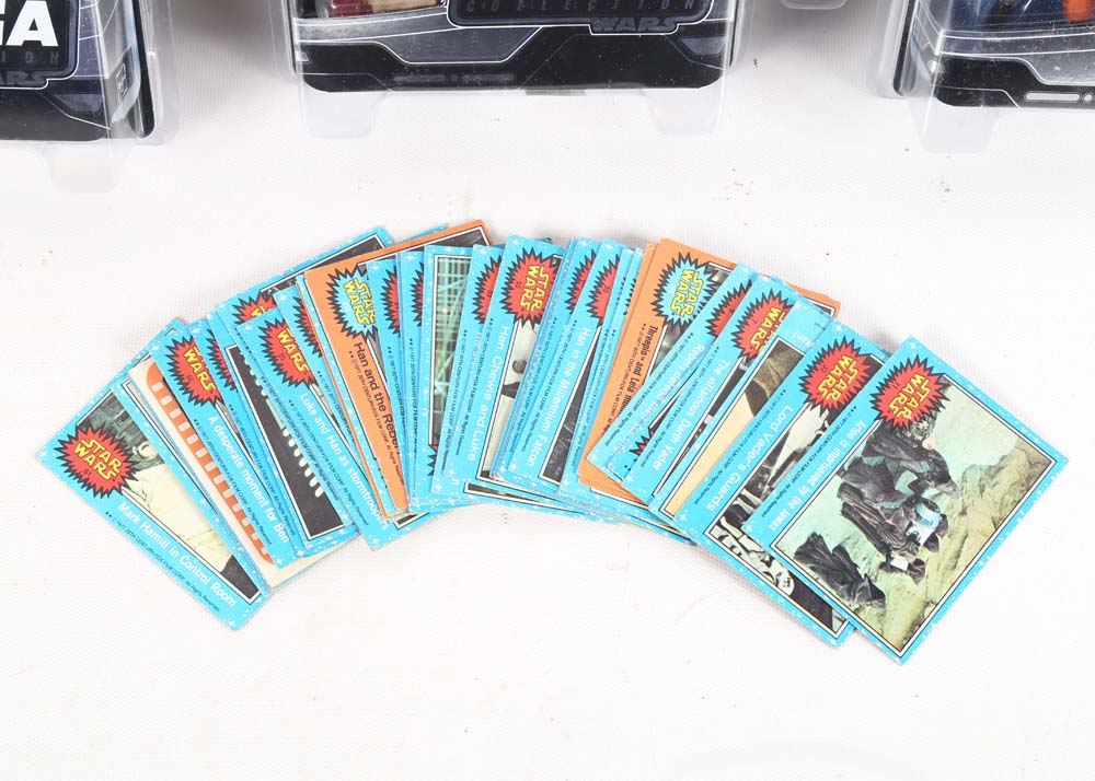 "Star Wars" Saga Action Figures and Collector Cards