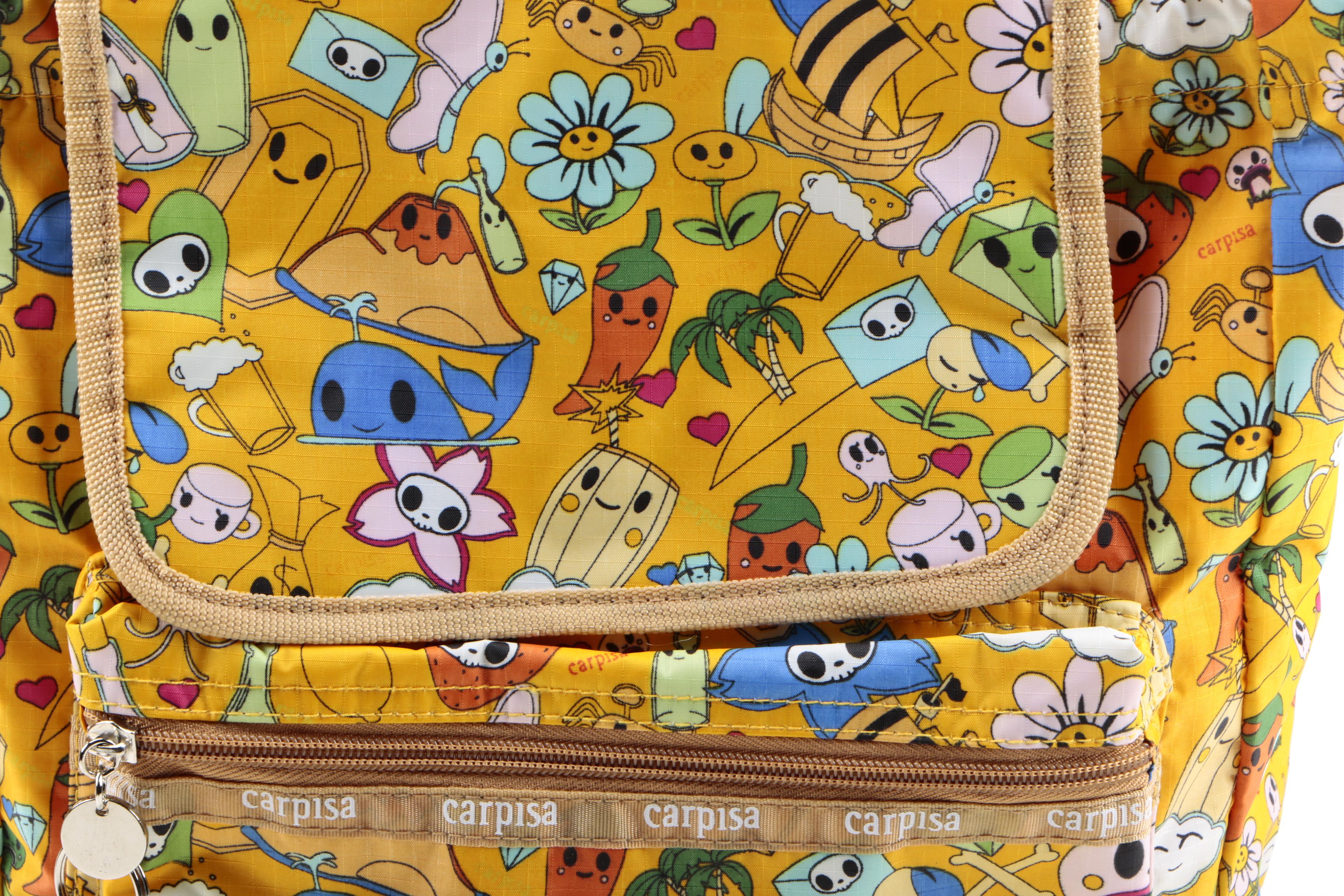 Fossil Duffle Bag and Carpisa Backpack