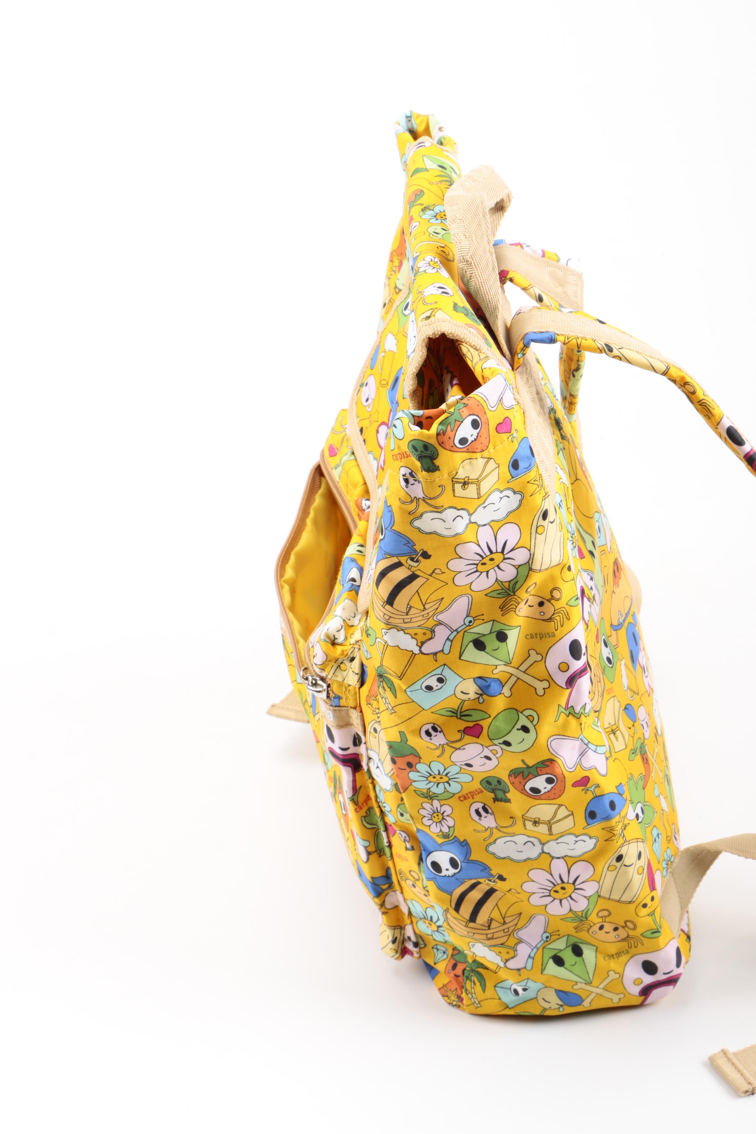 Fossil Duffle Bag and Carpisa Backpack