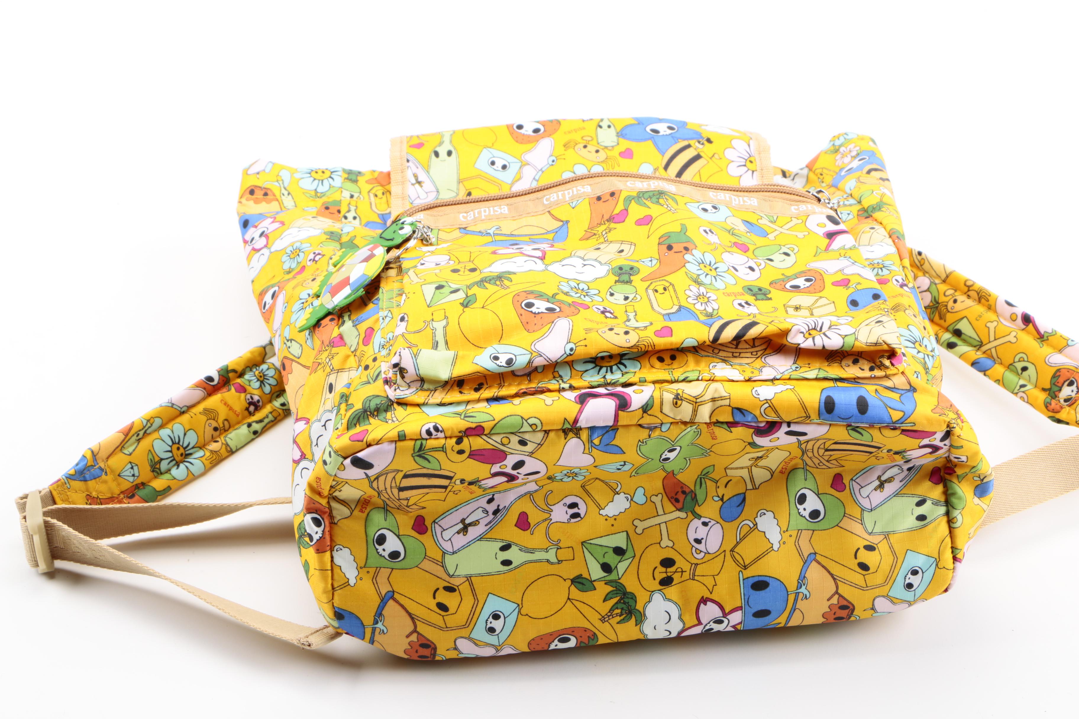 Fossil Duffle Bag and Carpisa Backpack