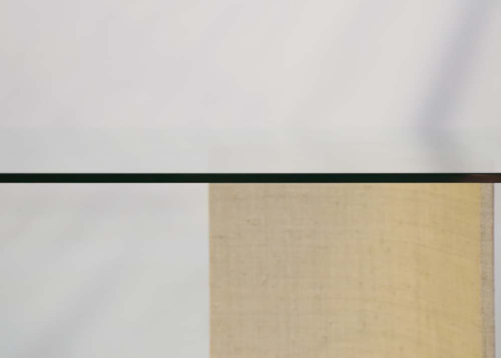 Contemporary Glass Top Dining Table