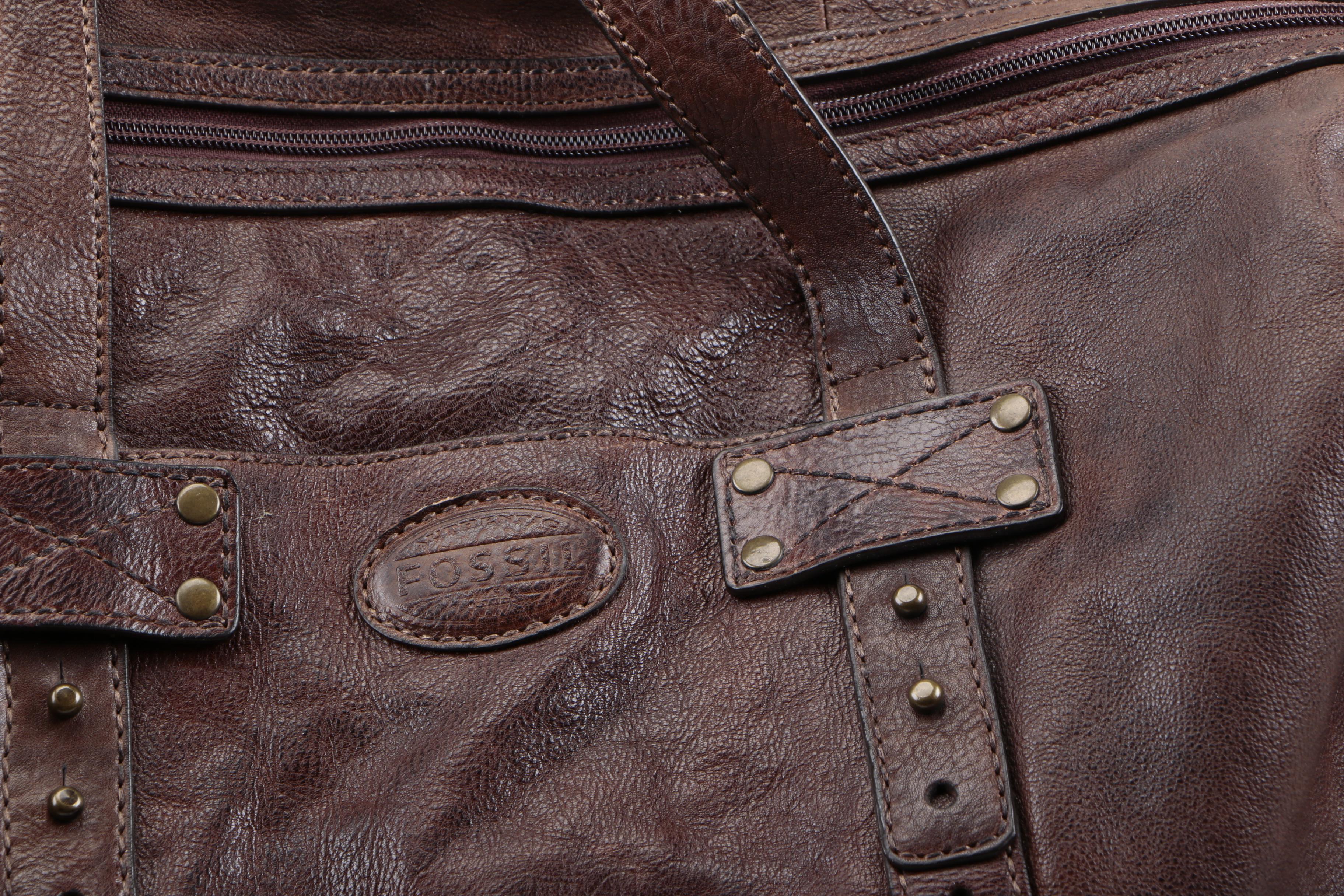 Fossil Duffle Bag and Carpisa Backpack