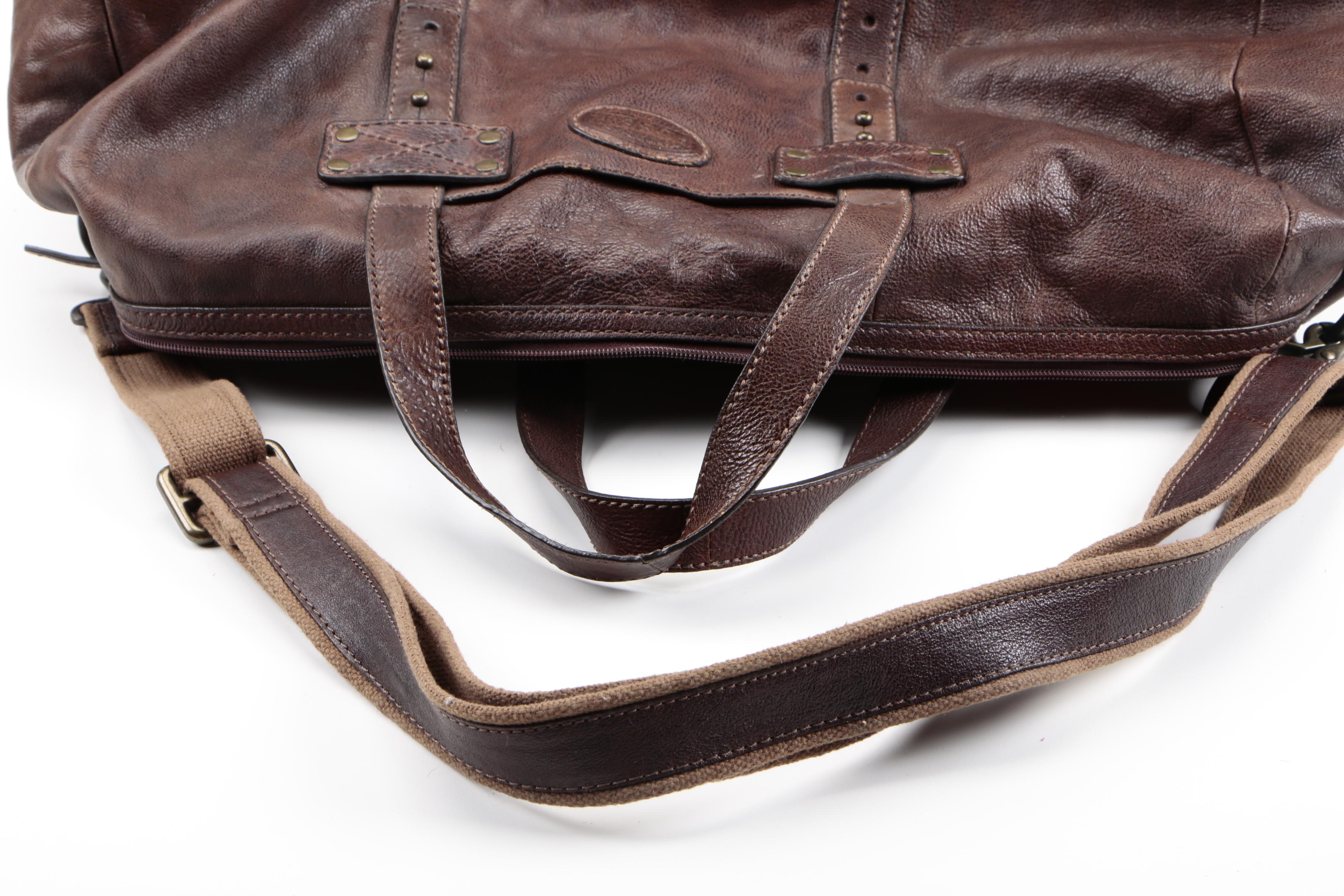 Fossil Duffle Bag and Carpisa Backpack