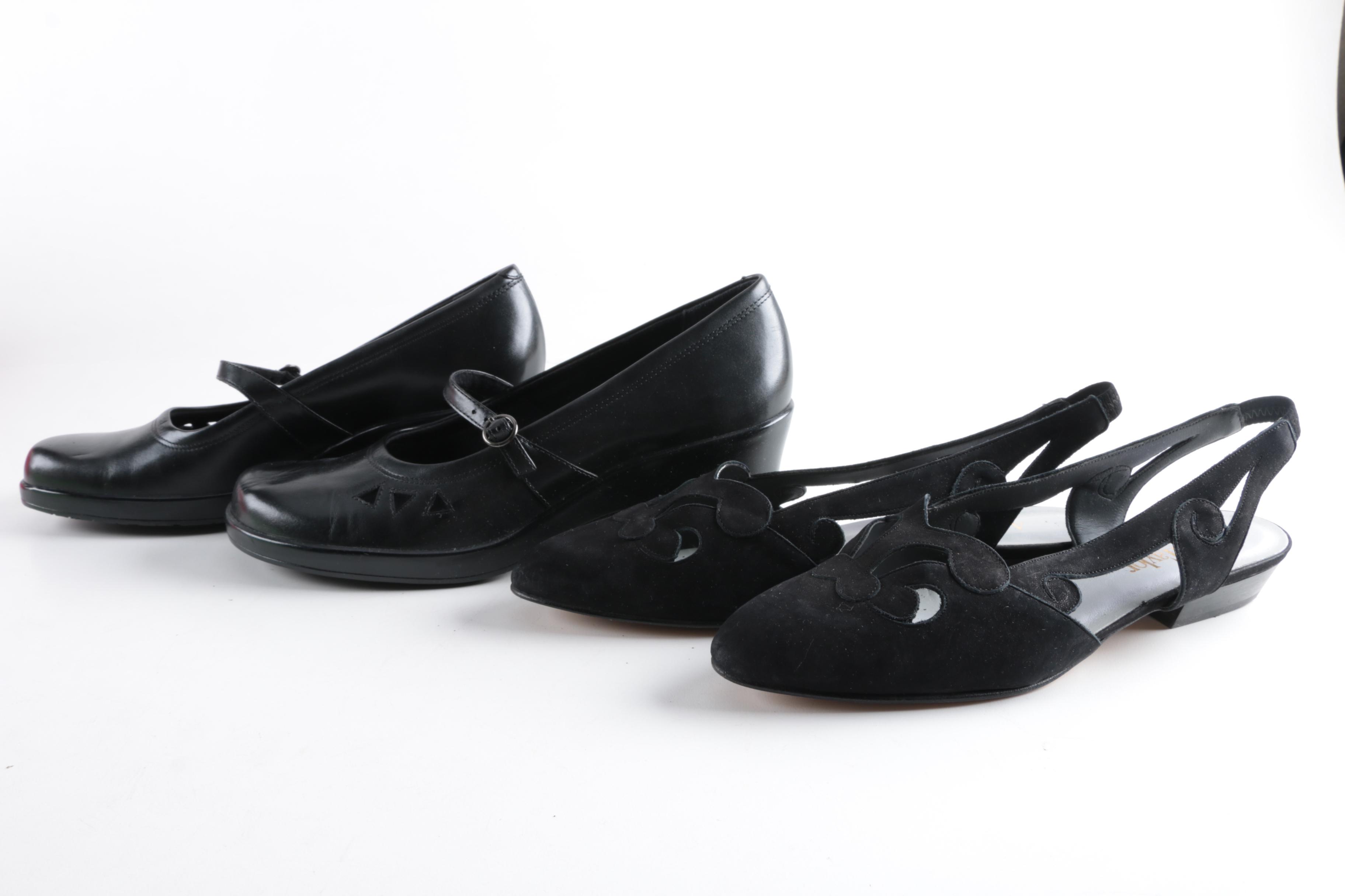 Four Pairs of Womens Shoes Including Sesto Meucci