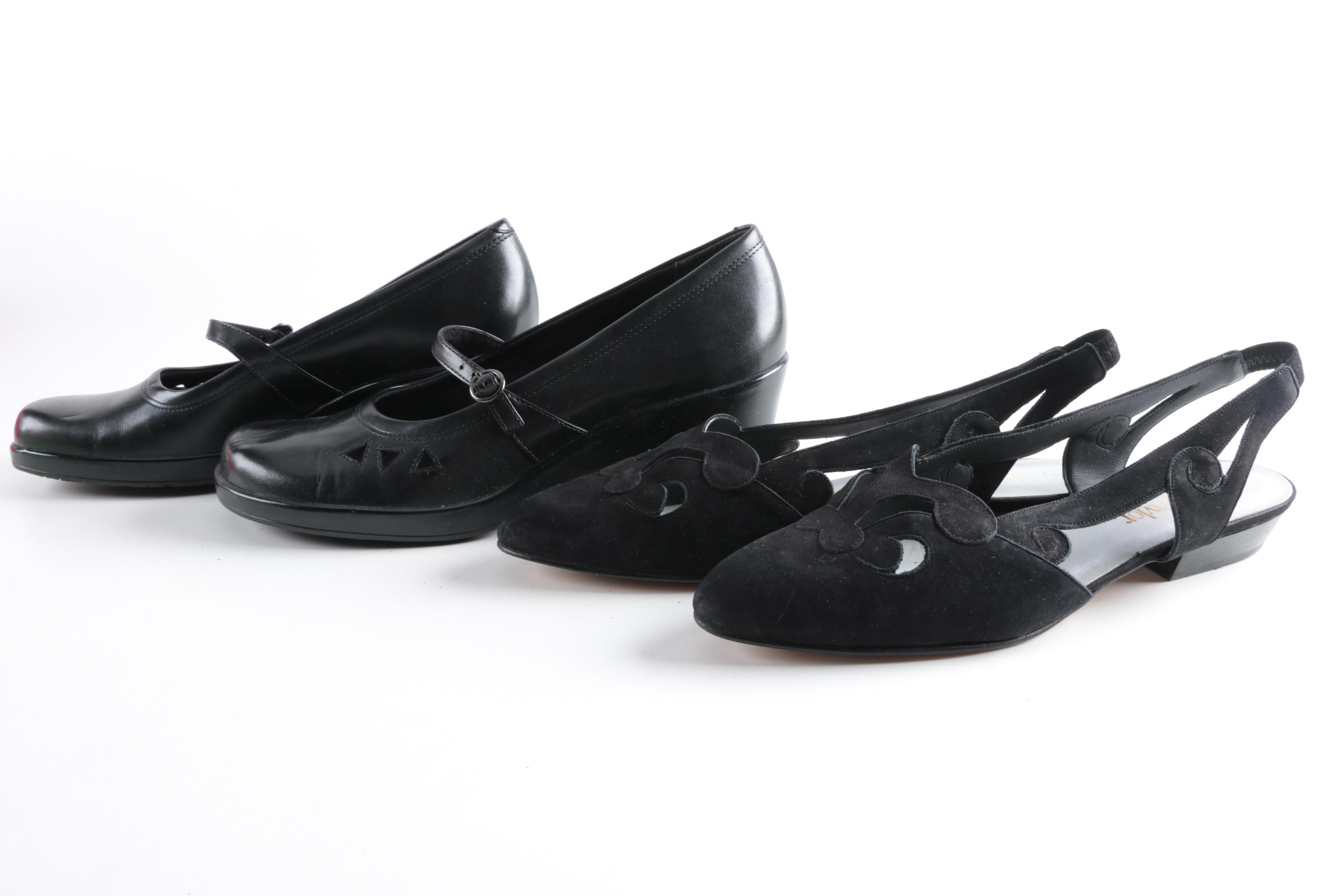 Four Pairs of Womens Shoes Including Sesto Meucci