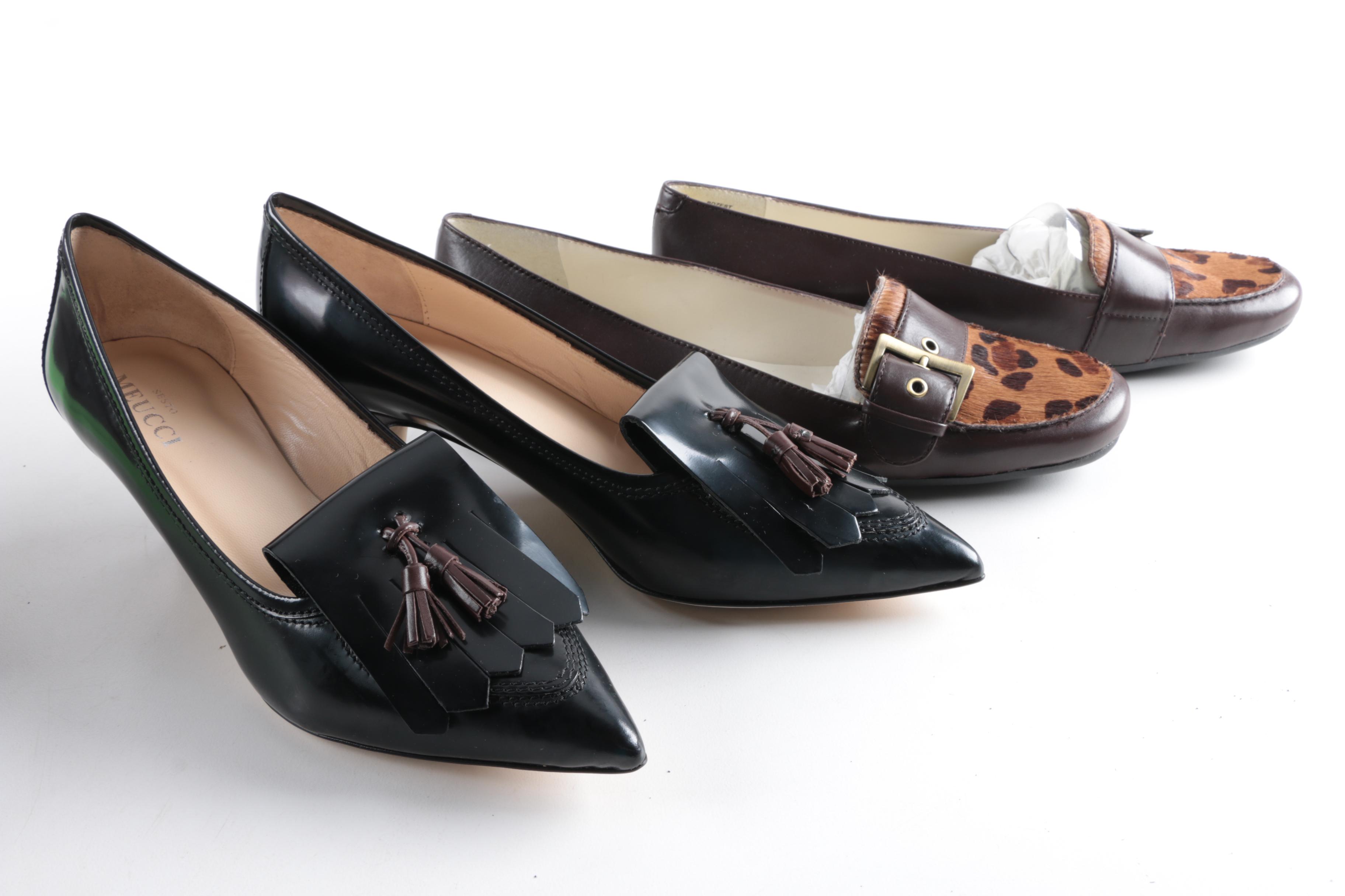 Four Pairs of Womens Shoes Including Sesto Meucci