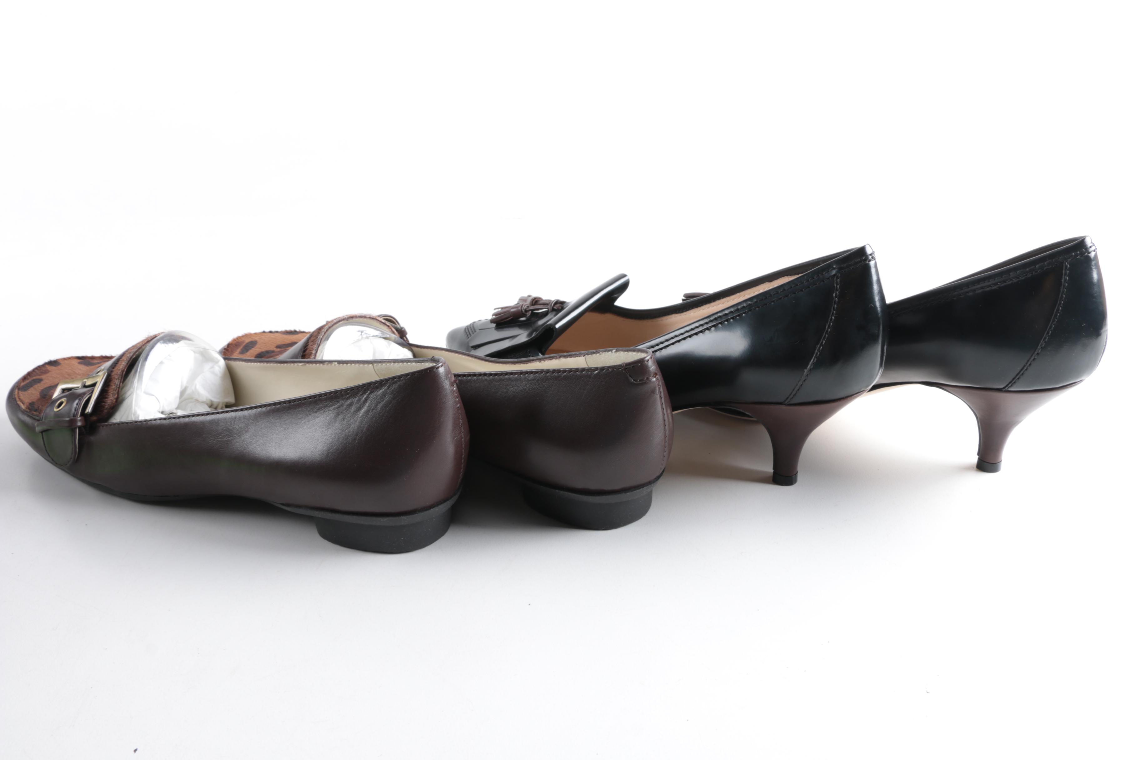 Four Pairs of Womens Shoes Including Sesto Meucci