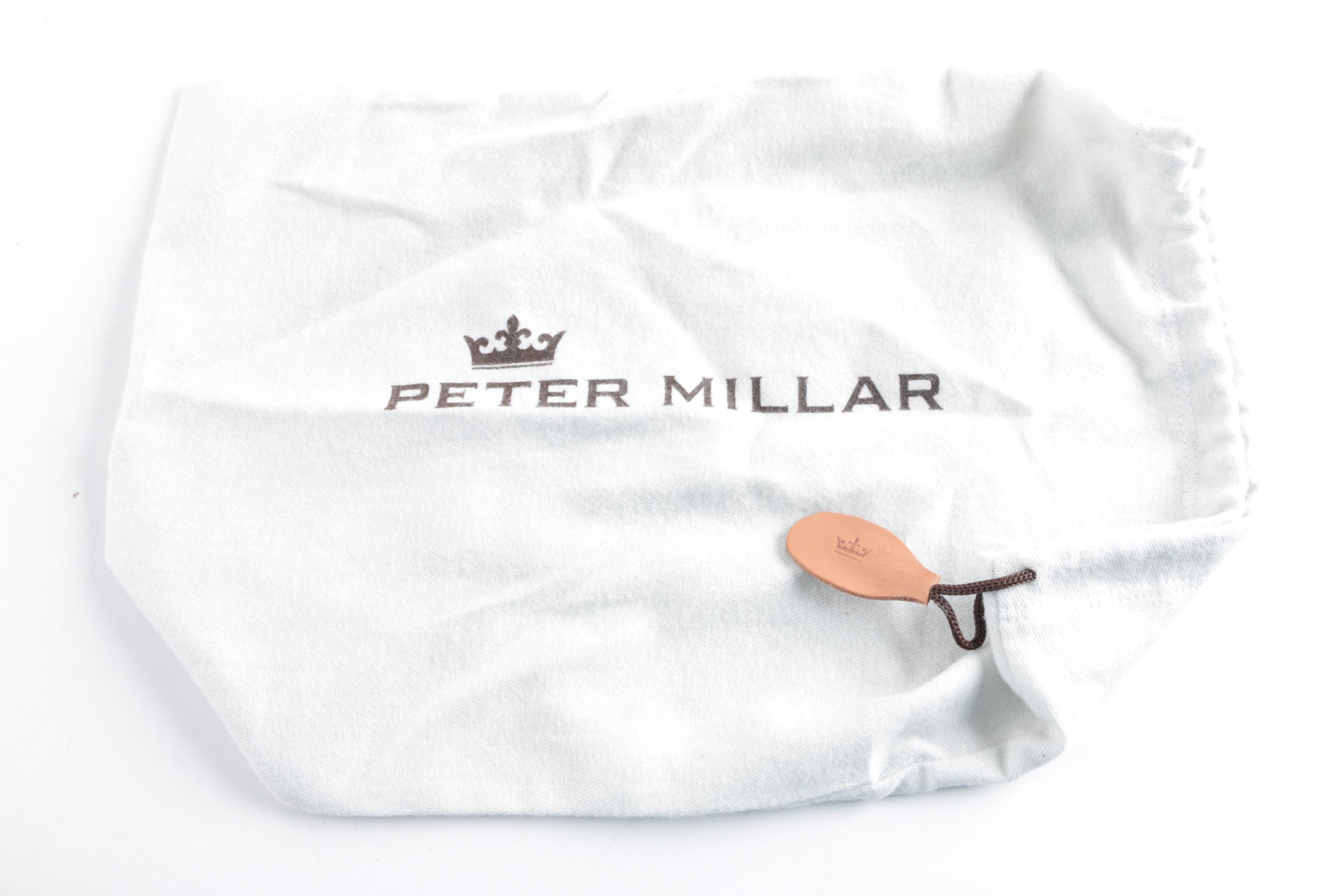 Peter Millar Brown Nubuck Driving Shoes