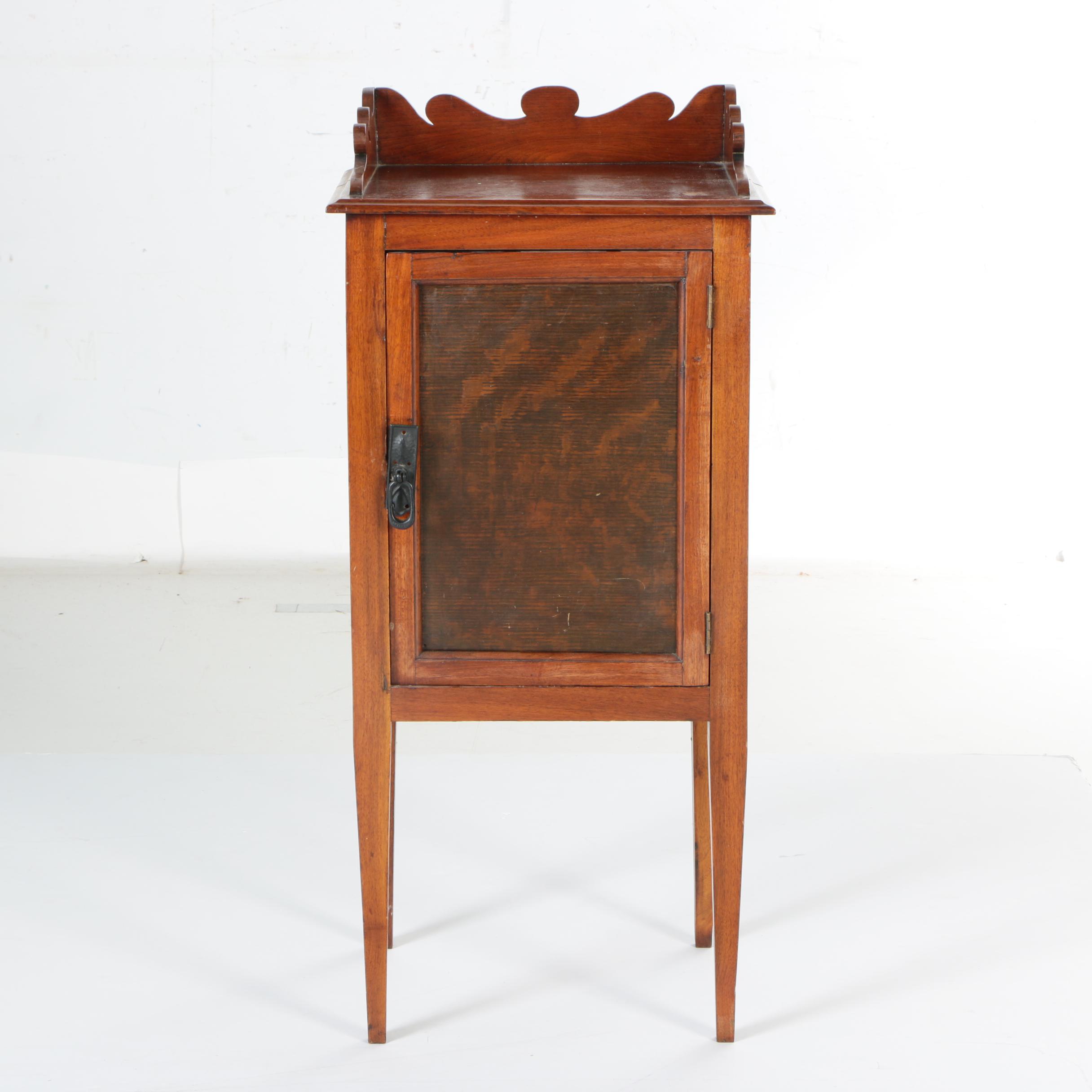 Antique Smoking Side Table