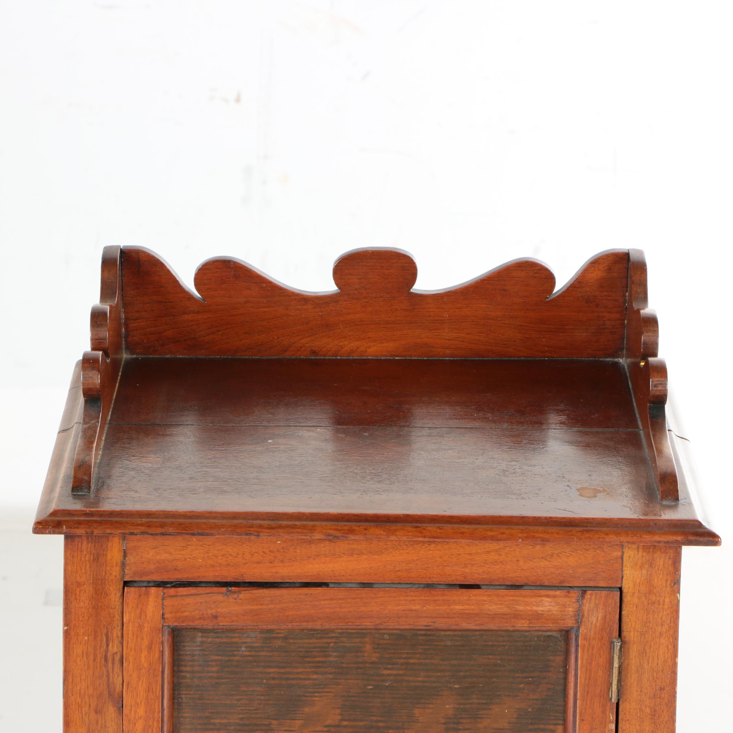 Antique Smoking Side Table