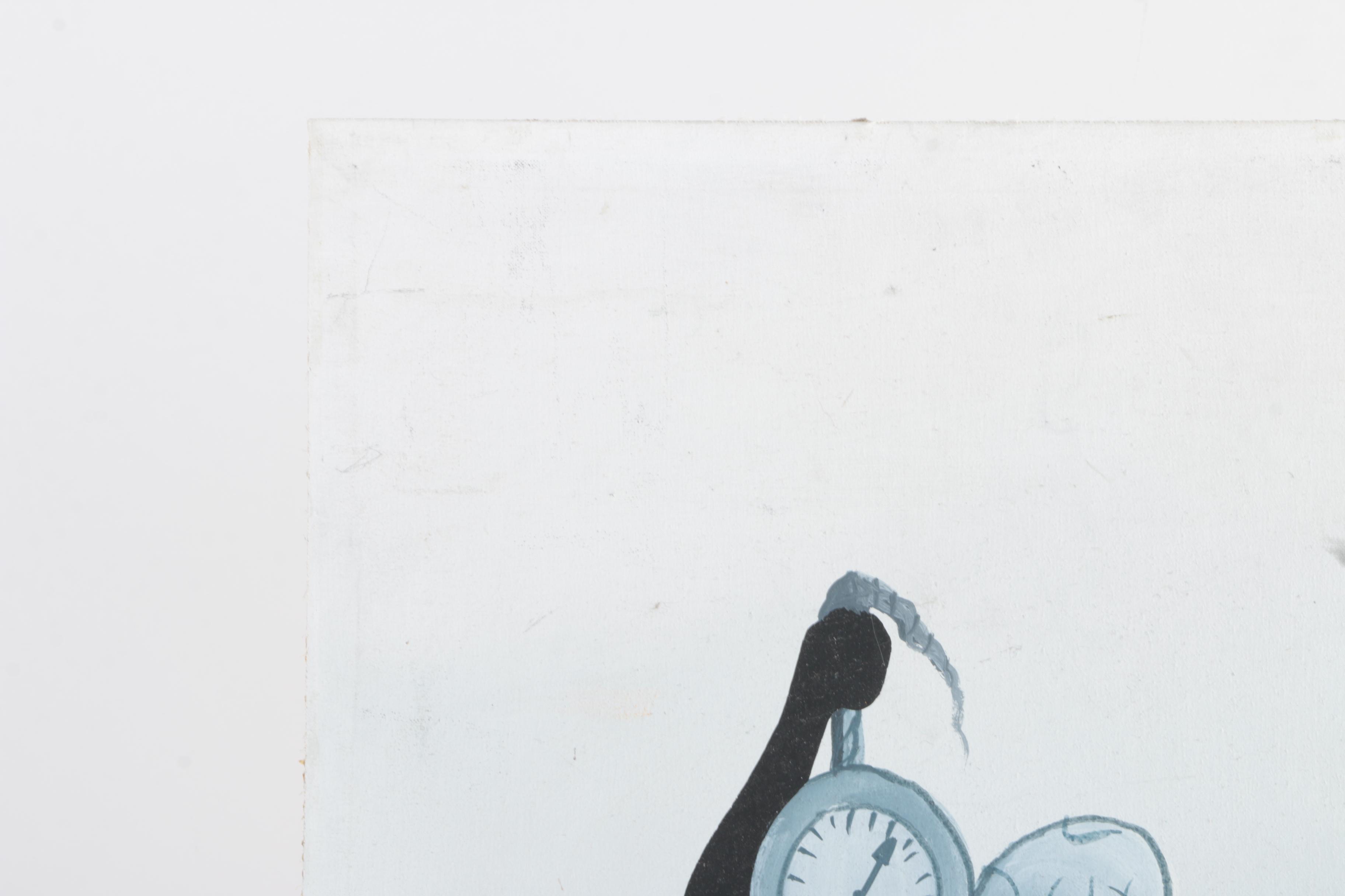 P. Shaw Original Oil Painting of Three Women