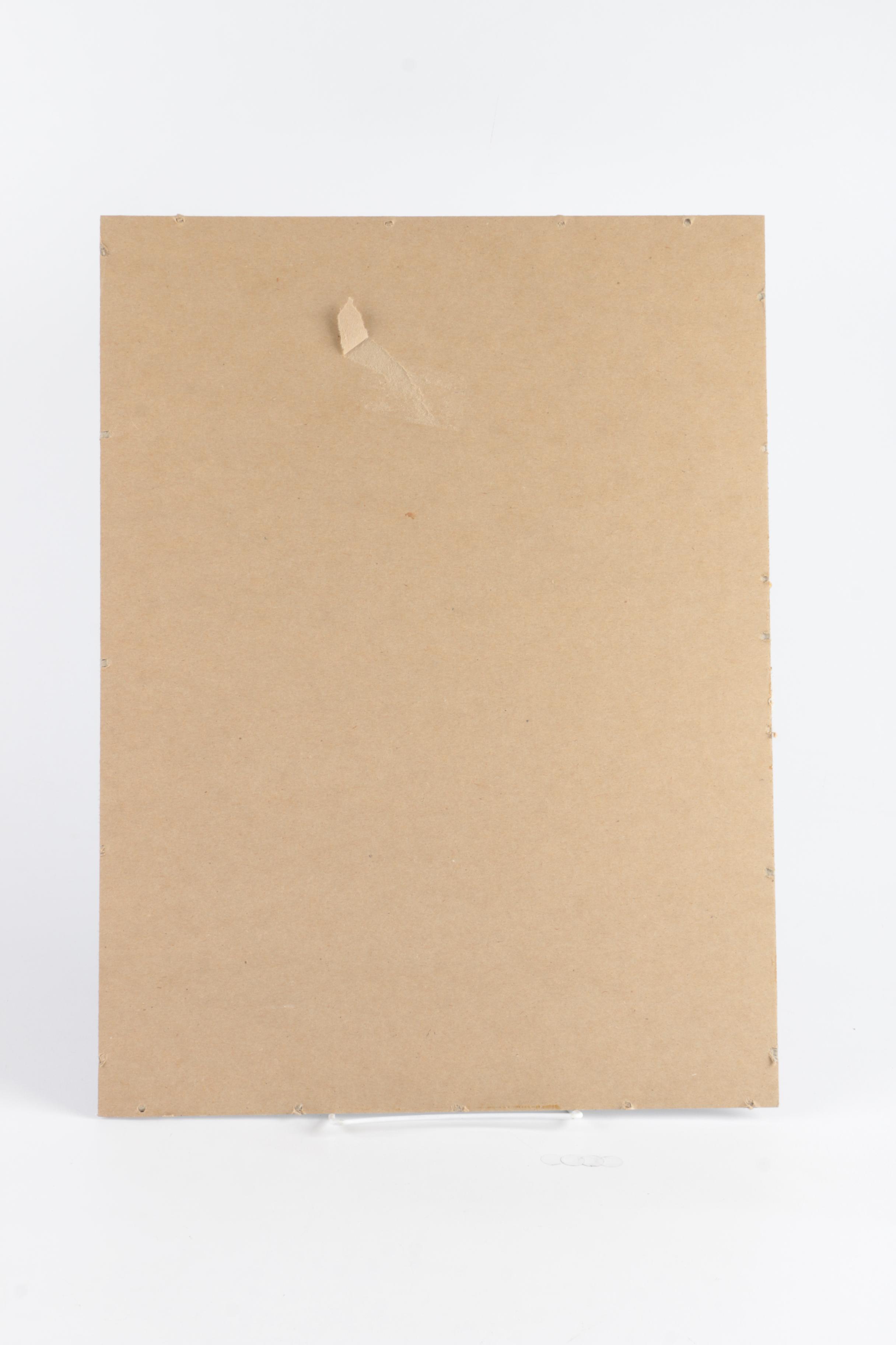 P. Shaw Original Oil Painting of Three Women