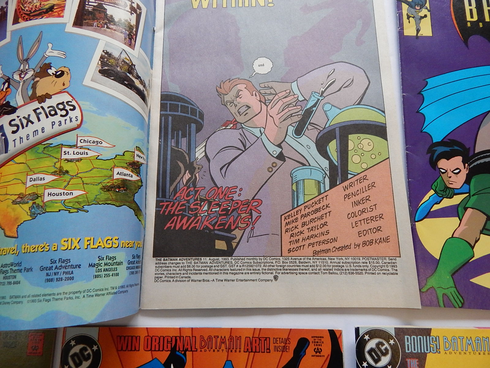 DC Comics Modern Age "The Batman Adventures"