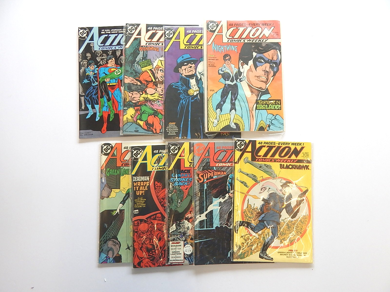 Modern Age DC Comics with "Action Comics"